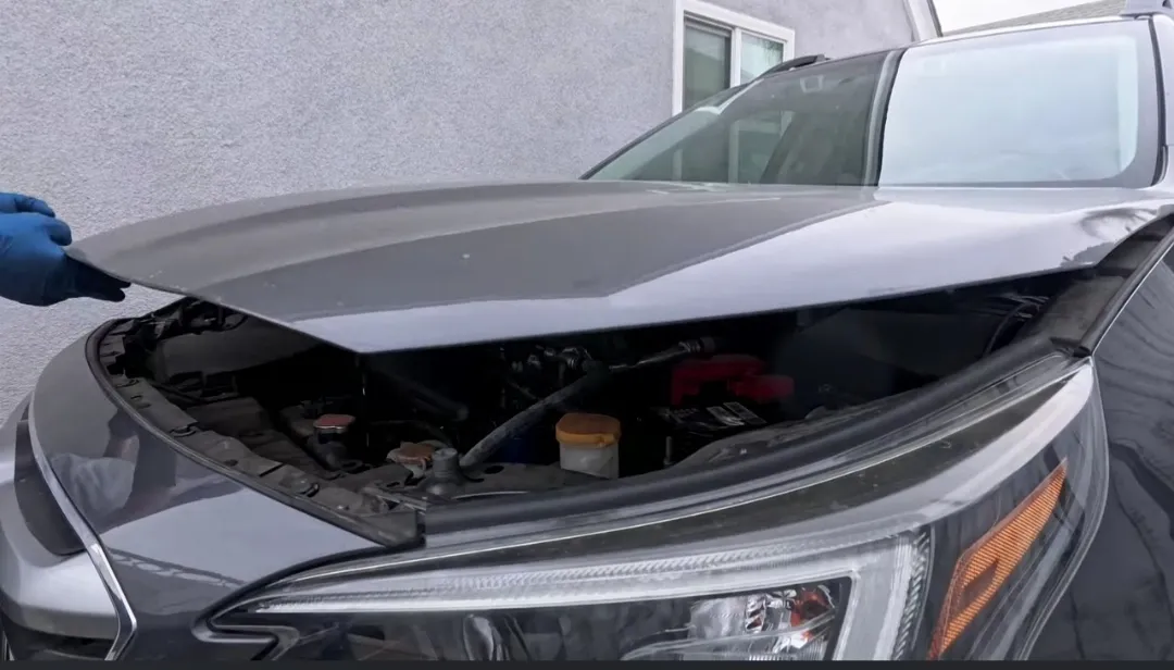 Subaru Outback windshield replacement in Austin with EyeSight dual-camera calibration