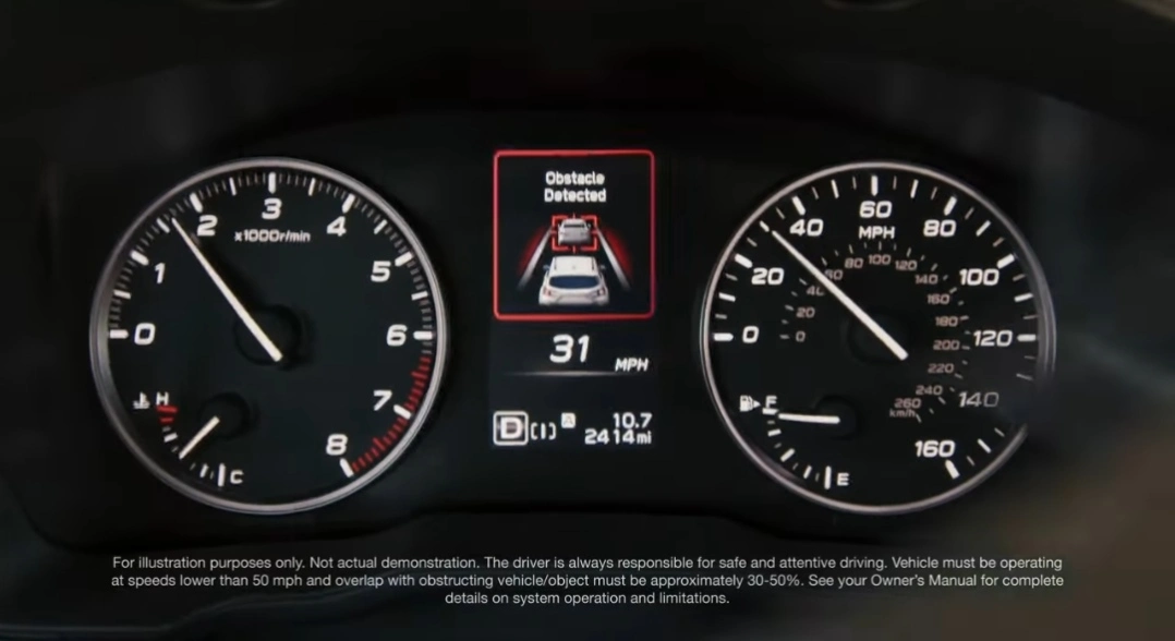 Subaru EyeSight dual-camera calibration after windshield replacement in Austin